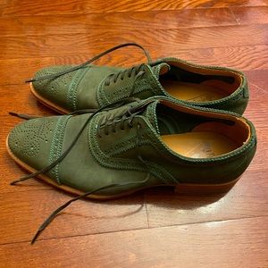 John Fleuvog Brogue Cap Toe Oxford